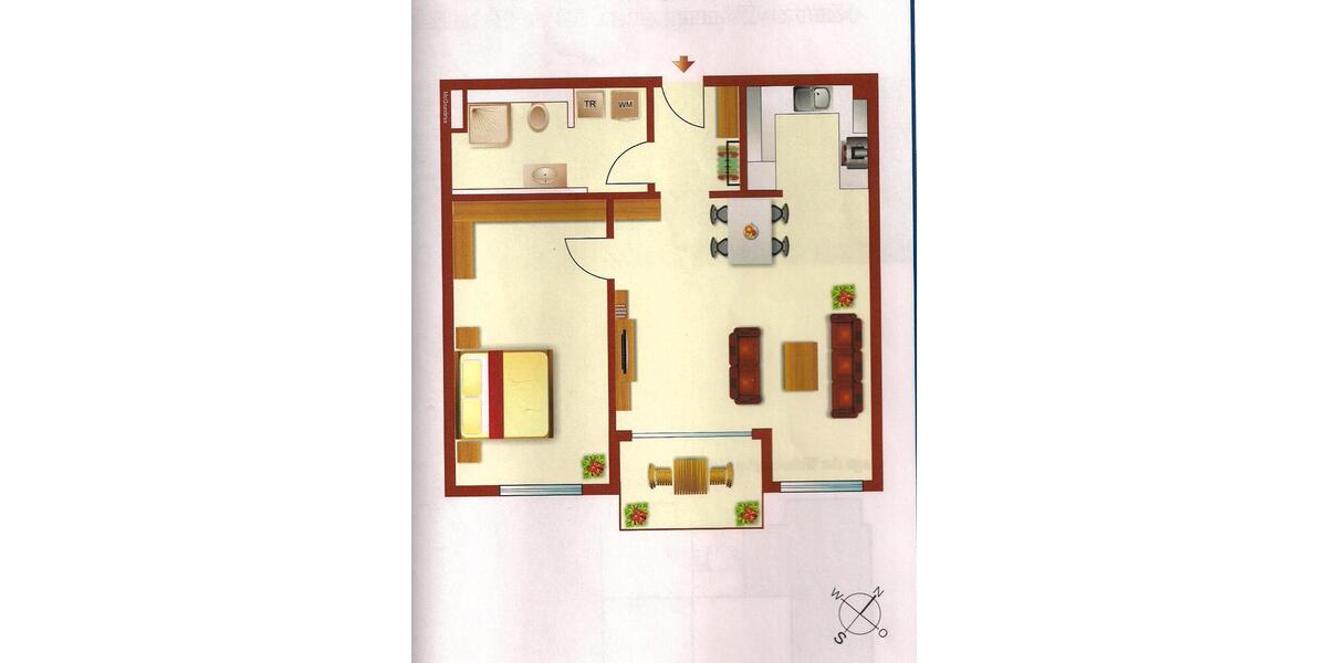 Etagenwohnung Aschaffenburg Österreicher Kolonie - 2 Zimmer, 68 m&sup2;, 343.200&euro; | Angebot:26999276