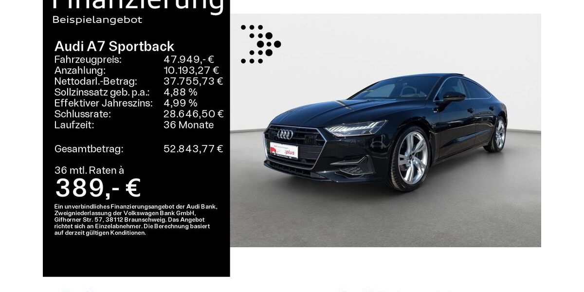 Audi A7 50.990 km 47.689 &euro; Hanau 63452