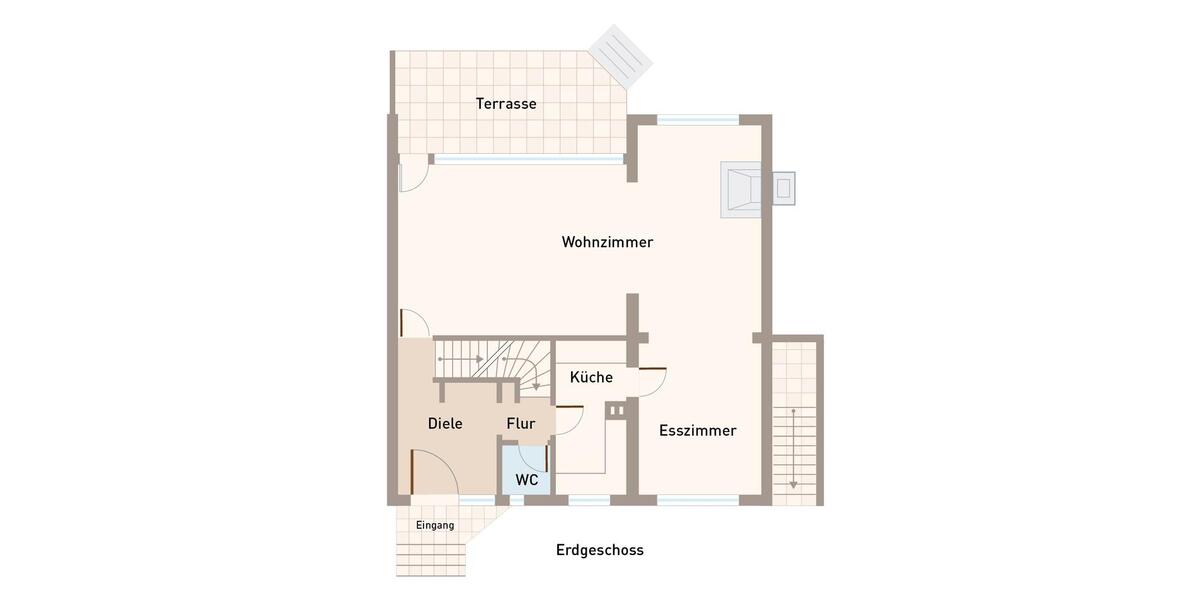 Reihenhaus Hanau Lamboy - 5 Zimmer, 182 m&sup2;, 690.000&euro; | Angebot:26031822
