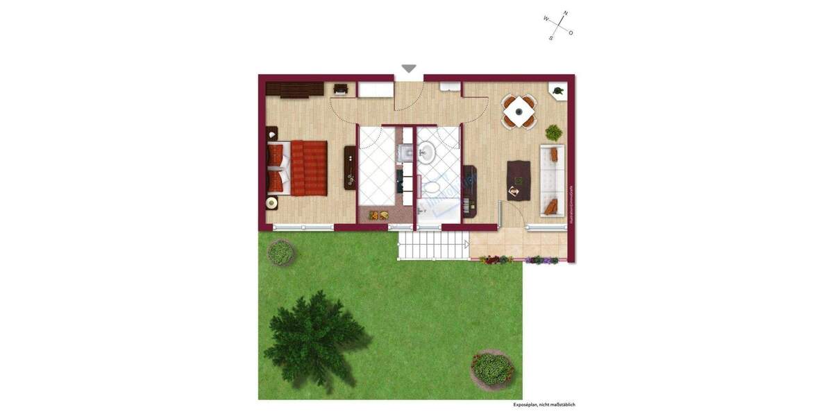 Etagenwohnung Reinheim Spachbrücken - 2 Zimmer, 52 m&sup2;, 144.900&euro; | Angebot:25728751