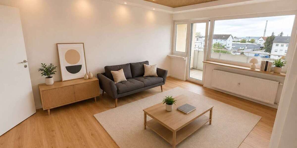 Etagenwohnung Aschaffenburg Damm - 2 Zimmer, 64 m&sup2;, 845&euro; | Angebot:27031076