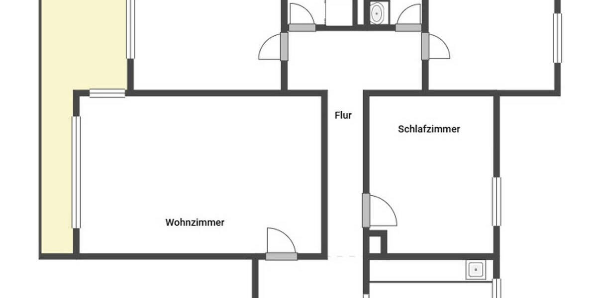 Etagenwohnung Erlensee Rückingen - 4 Zimmer, 98 m&sup2;, 198.000&euro; | Angebot:26673686