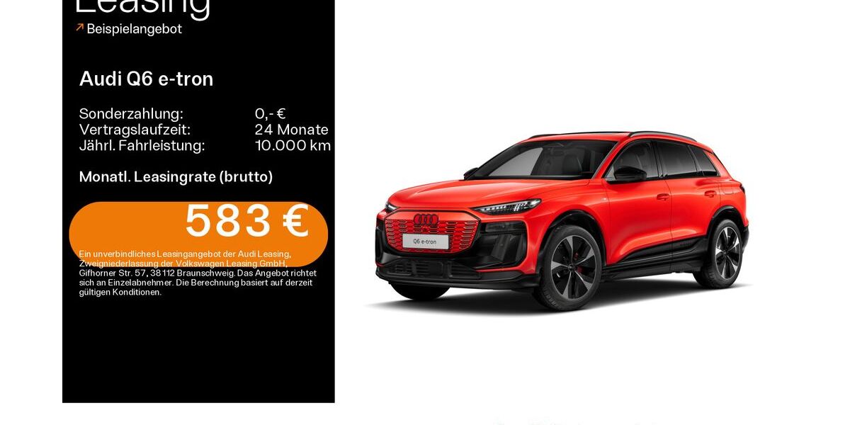Audi Q6 e-tron 17.200 km 61.959 &euro; Linsengericht 63589