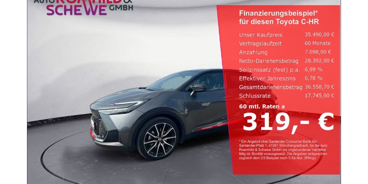 Toyota C-HR 34.985 km 35.490 &euro; Dieburg 64807