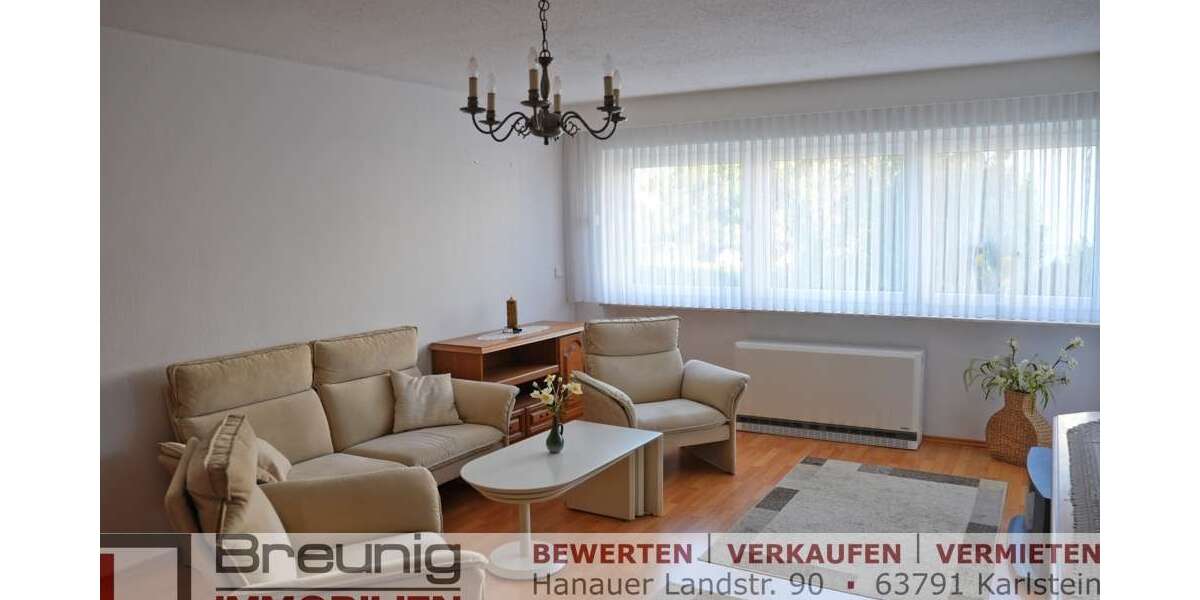 Etagenwohnung Kahl am Main - 3 Zimmer, 80 m&sup2;, 600&euro; | Angebot:27096283