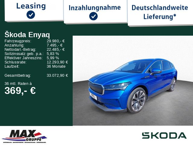 Skoda Enyaq 60.600 km 29.980 &euro; Rödermark 63322
