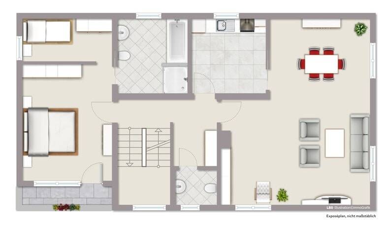 Einfamilienhaus Babenhausen - 6 Zimmer, 220 m&sup2;, 349.000&euro; | Angebot:26082001