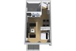 Etagenwohnung Aschaffenburg Gailbach - 1 Zimmer, 42 m&sup2;, 585&euro; | Angebot:26586939