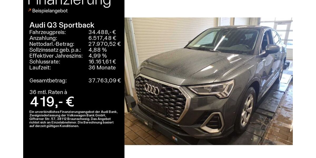 Audi Q3 77.800 km 34.488 &euro; Mühlheim 63165