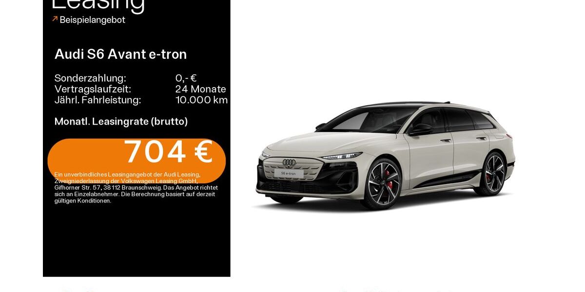Audi S6 e-tron 7.100 km 82.269 &euro; Hanau 63452