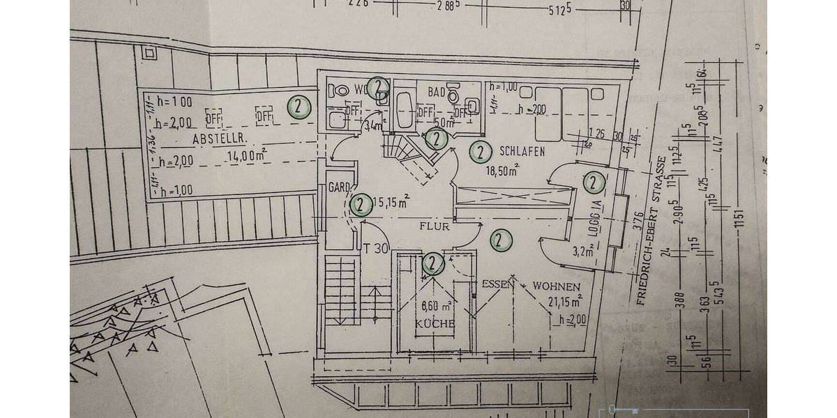 Etagenwohnung Groß-Umstadt Kleestadt - 5 Zimmer, 75 m&sup2;, 199.000&euro; | Angebot:25800574