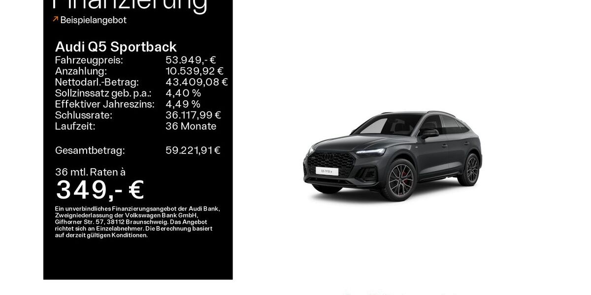 Audi Q5 21.900 km 53.949 &euro; Linsengericht 63589