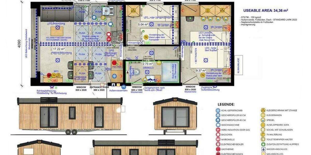 Etagenwohnung Großwallstadt - 3 Zimmer, 40 m&sup2;, 111.000&euro; | Angebot:25751712