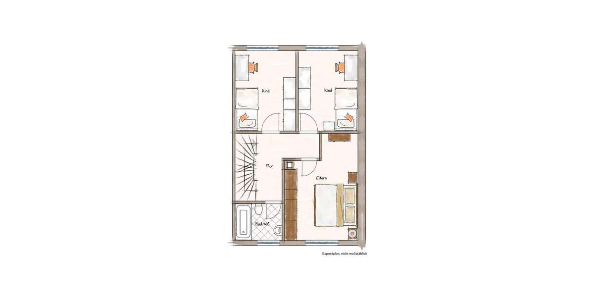 Reihenmittelhaus Rodgau Nieder-Roden - 6 Zimmer, 118 m&sup2;, 399.000&euro; | Angebot:25686220