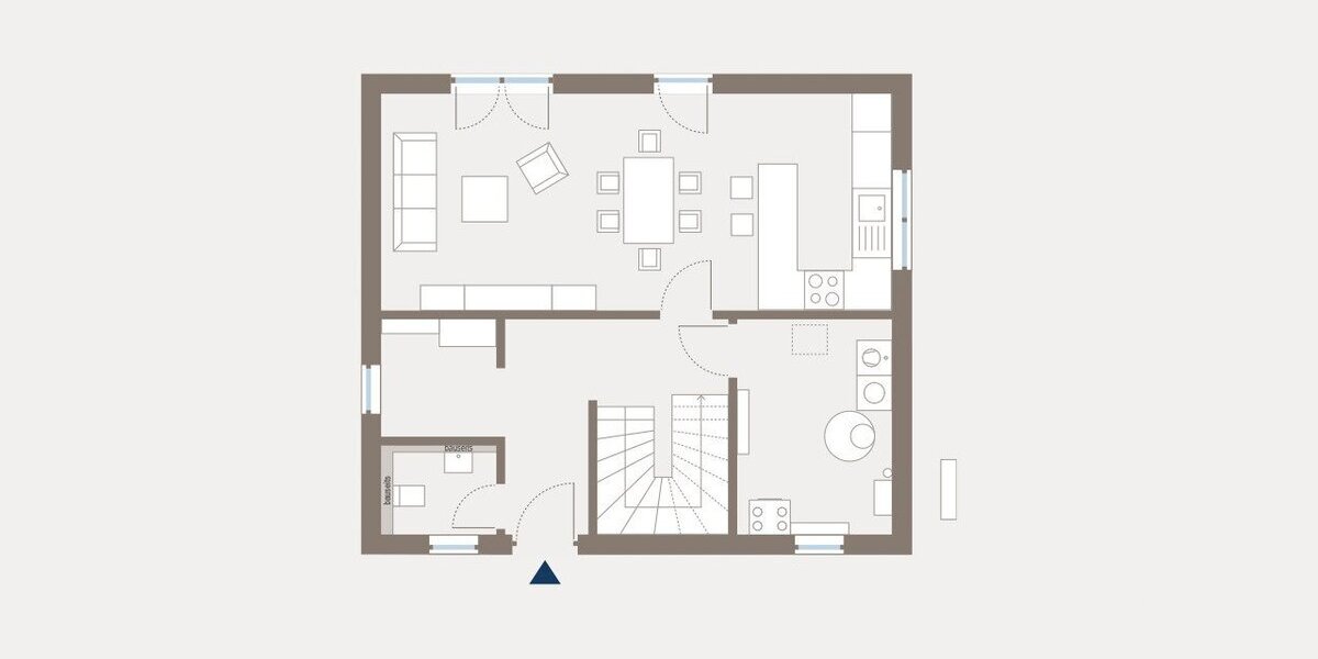 Projektiertes Einfamilienhaus mit Keller in Mainhausen mit Mainblick technikfertig - Einfamilienhaus Mainhausen Mainflingen | Angebot:27284935