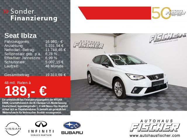 Seat Ibiza 13.075 km 16.980 &euro; Aschaffenburg 63741