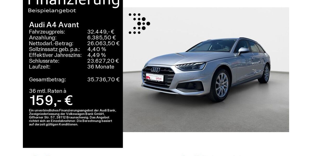 Audi A4 17.500 km 31.349 &euro; Hanau 63452