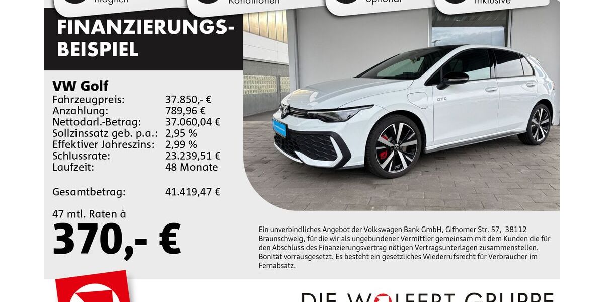 VW Golf 12.188 km 36.850 &euro; Buergstadt 63927