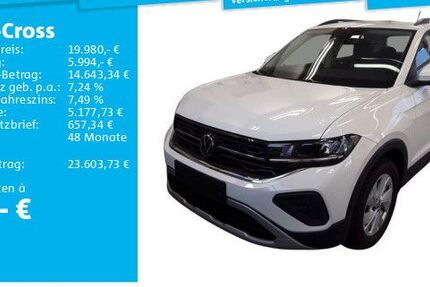 VW T-Cross 10.150 km 19.980 &euro; Hanau 63452