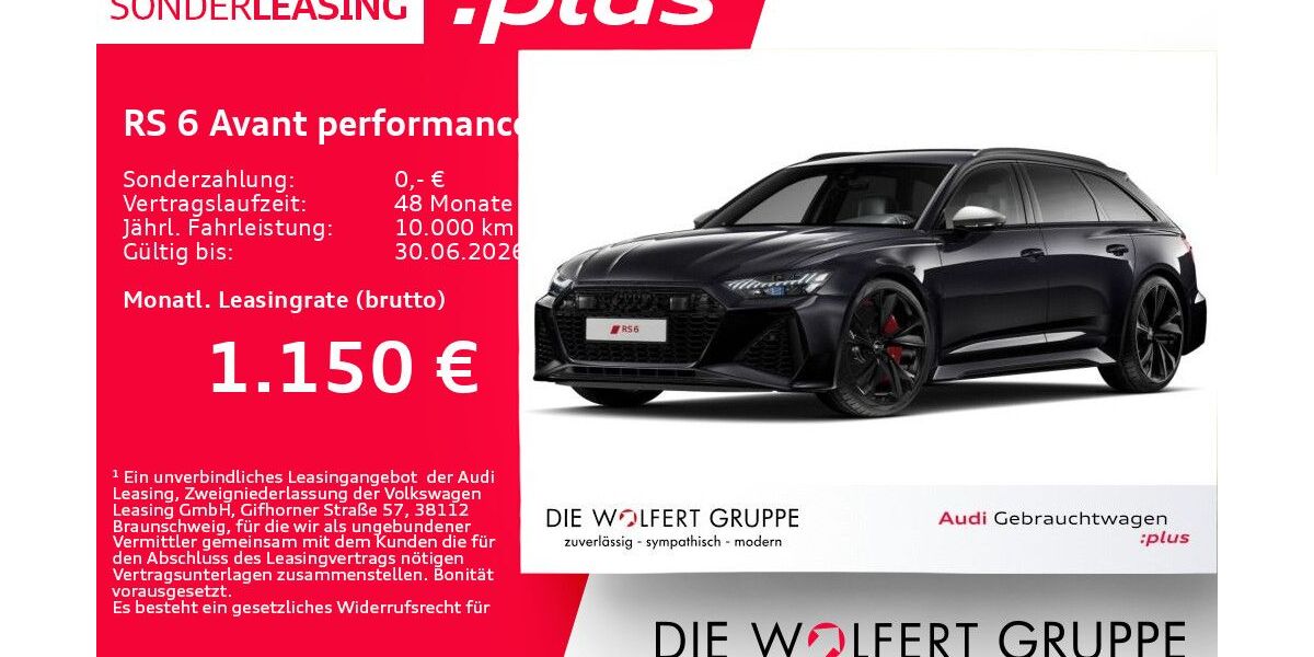 Audi RS6 17.286 km 116.880 &euro; Großwallstadt 63868