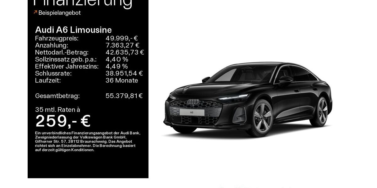 Audi A6 22.400 km 49.999 &euro; Linsengericht 63589