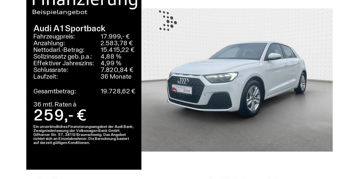 Audi A1 53.700 km 17.699 &euro; Hanau 63452