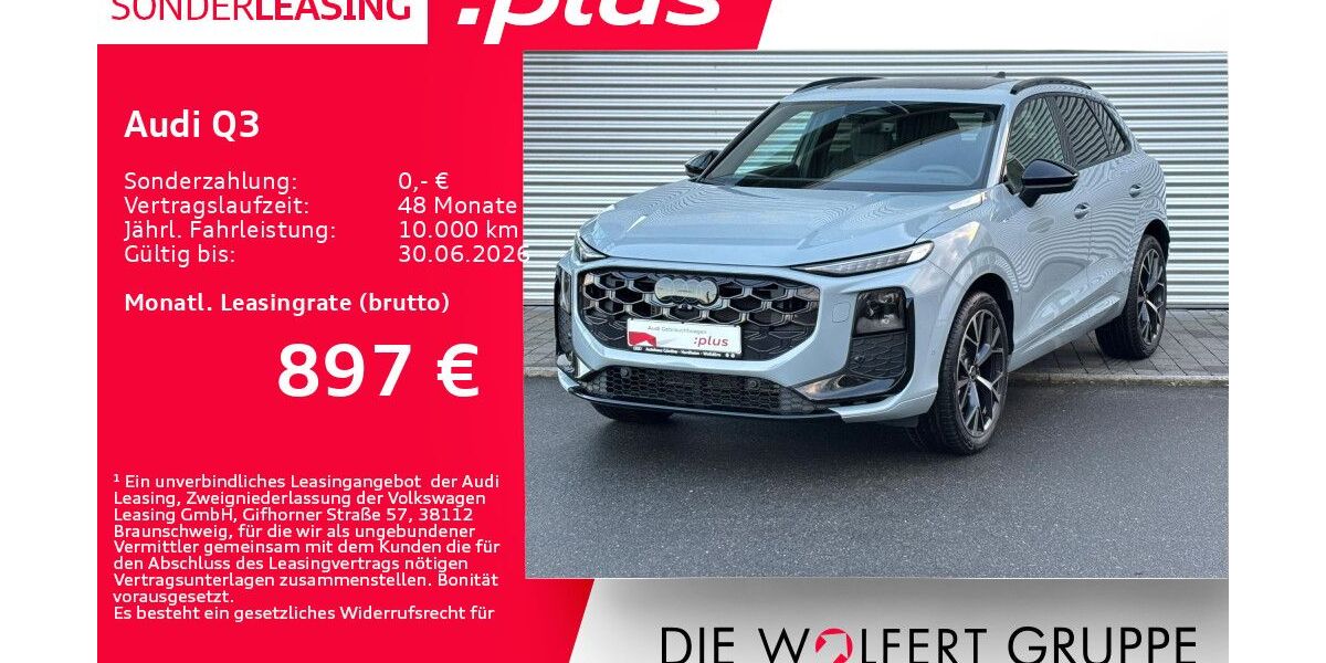 Audi Q3 7.600 km 70.315 &euro; Großwallstadt 63868