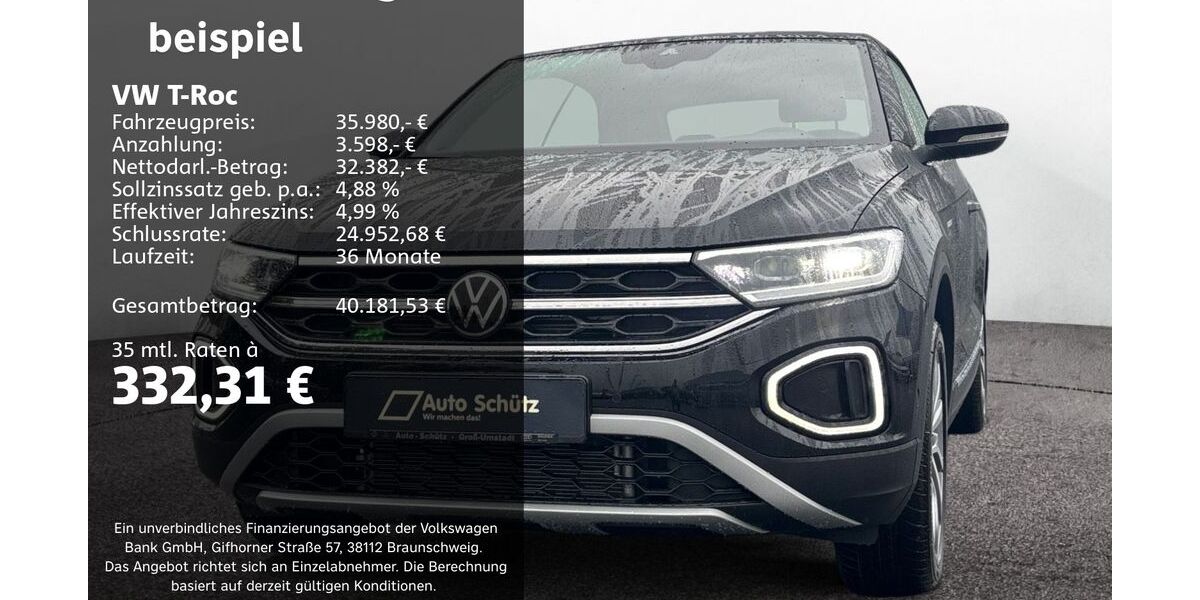 VW T-Roc 5.000 km 35.980 &euro; Groß-Umstadt 64823