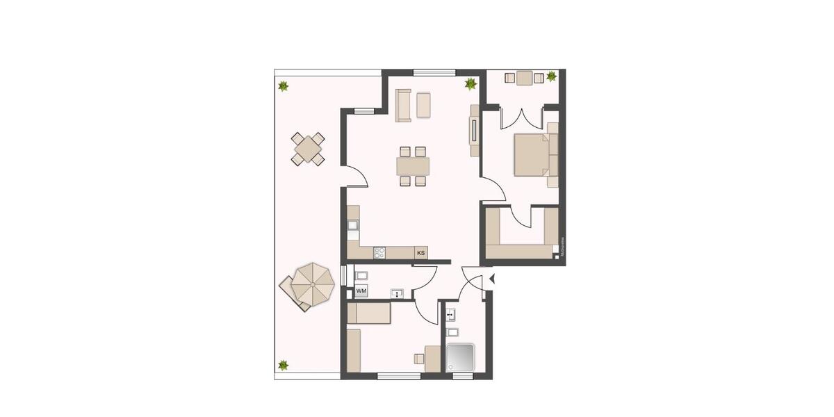 Etagenwohnung Klingenberg am Main - 3 Zimmer, 109 m&sup2;, 1.502&euro; | Angebot:23184106