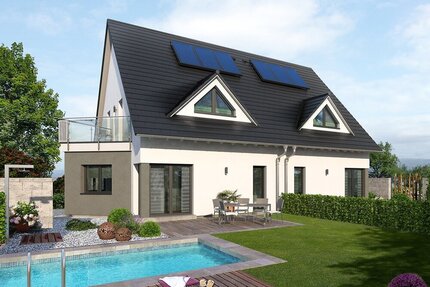 Individuelle Doppelhaushälfte in Aschaffenburg - Flexibel, energieeffizient und mit allkauf Rundum-Service - Haus Aschaffenburg Österreicher Kolonie | Angebot:27293043
