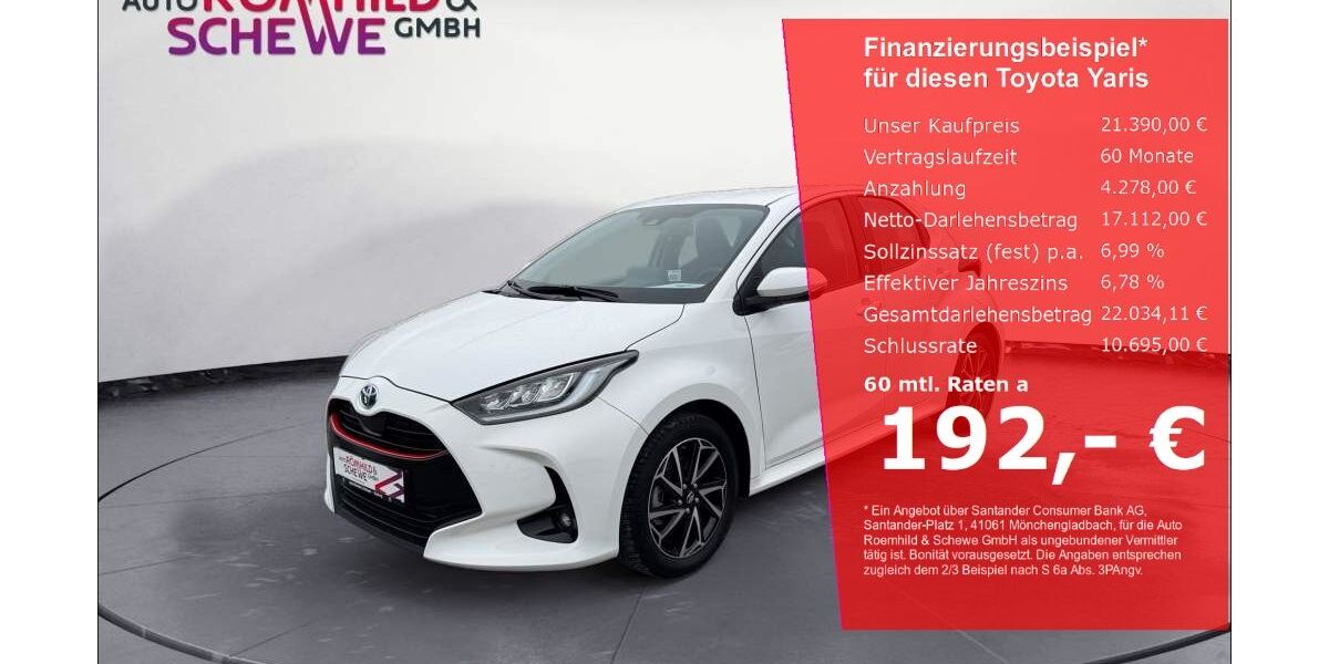 Toyota Yaris 12.023 km 21.390 &euro; Dieburg 64807