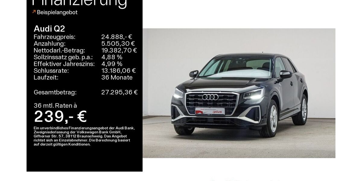 Audi Q2 62.500 km 24.888 &euro; Mühlheim 63165