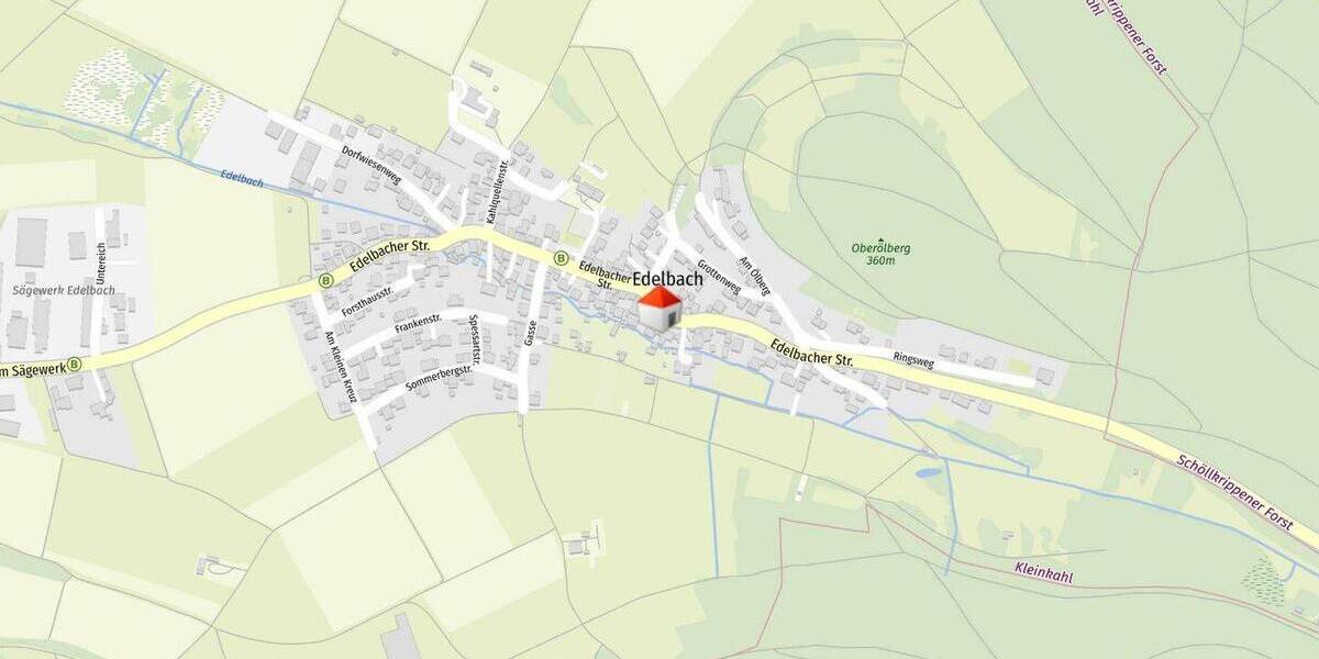 Einfamilienhaus Kleinkahl Edelbach - 1 Zimmer, 423 m&sup2;, 849.000&euro; | Angebot:25699005