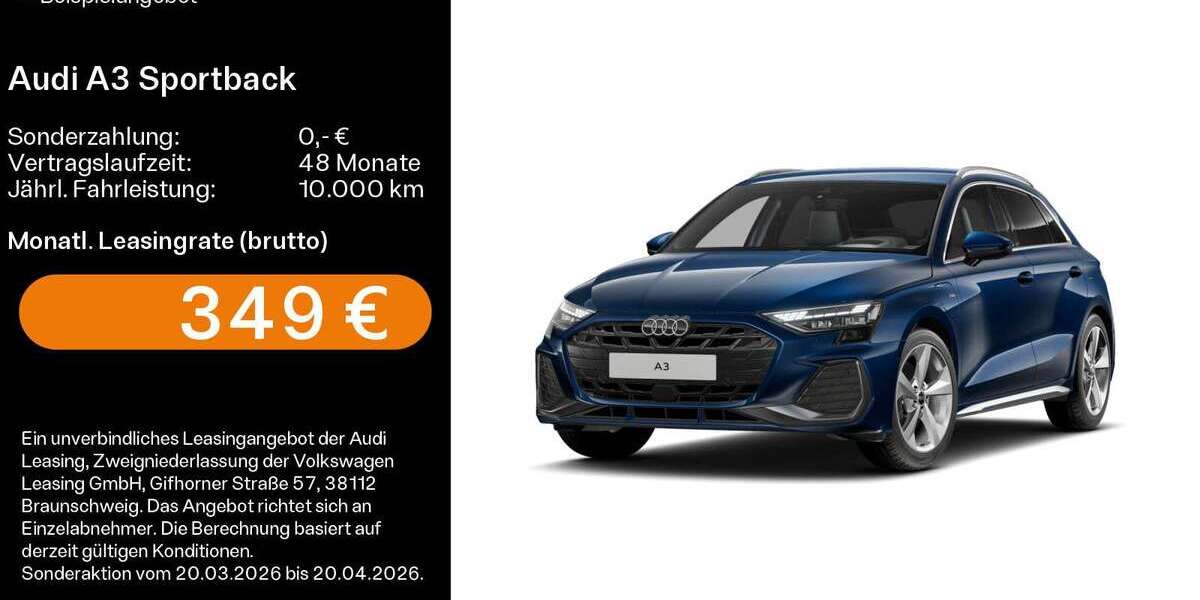 Audi A3 7.400 km 41.499 &euro; Hanau 63452