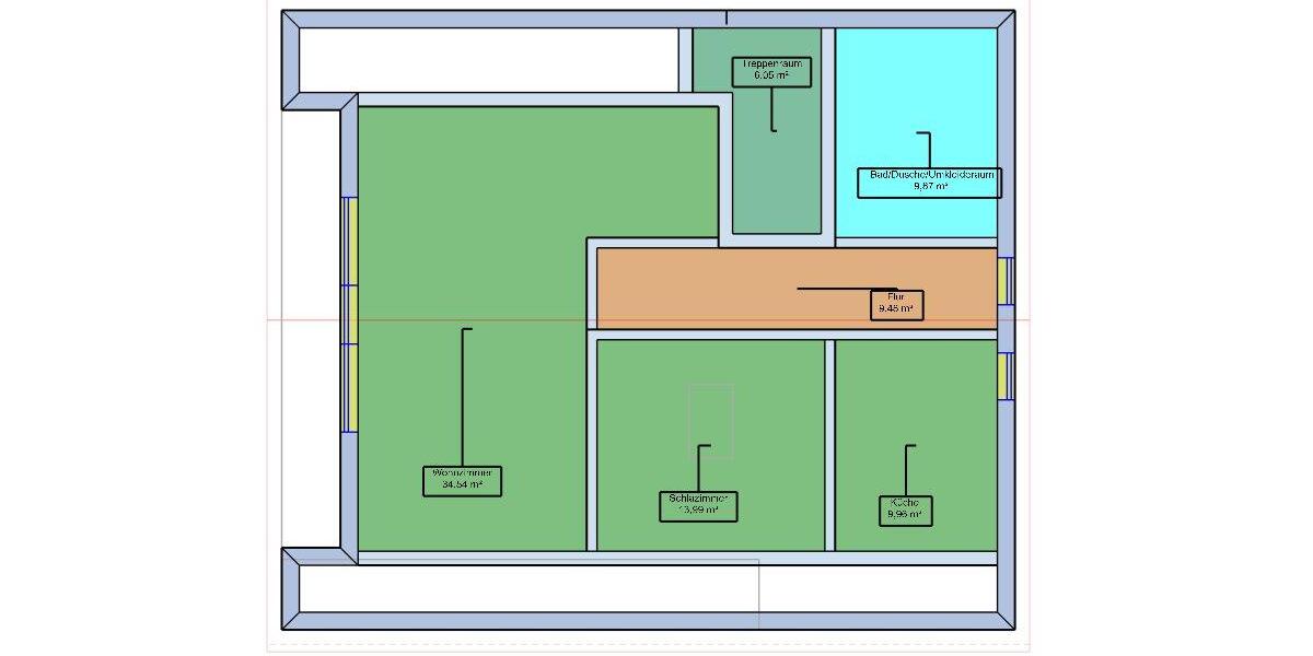 Dachgeschoßwohnung Mönchberg - 2 Zimmer, 66 m&sup2;, 450&euro; | Angebot:26255313