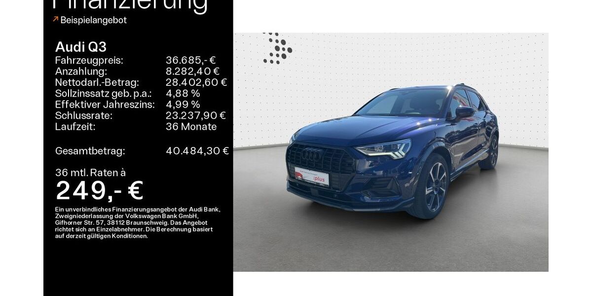 Audi Q3 25.119 km 36.685 &euro; Linsengericht 63589