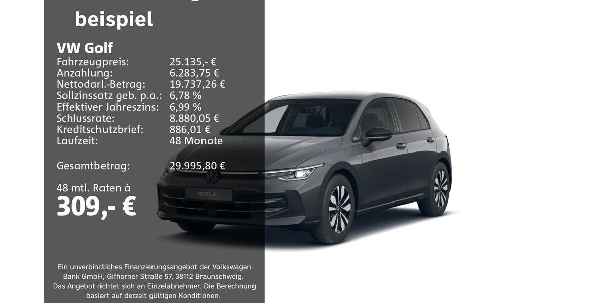 VW Golf 21.230 km 25.135 &euro; Groß-Umstadt 64823