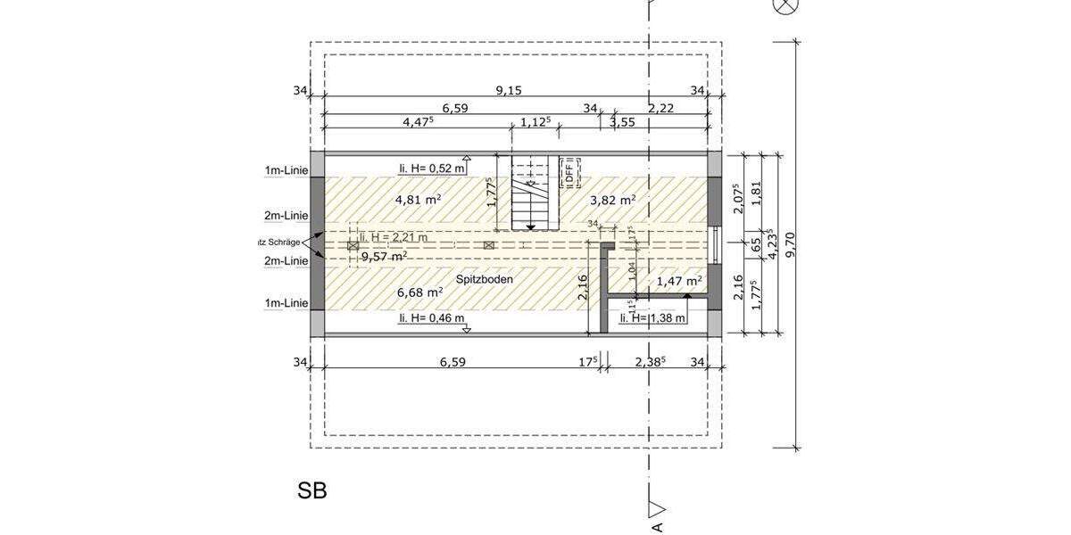 Etagenwohnung Hanau Großauheim - 3 Zimmer, 68 m&sup2;, 269.000&euro; | Angebot:25735314