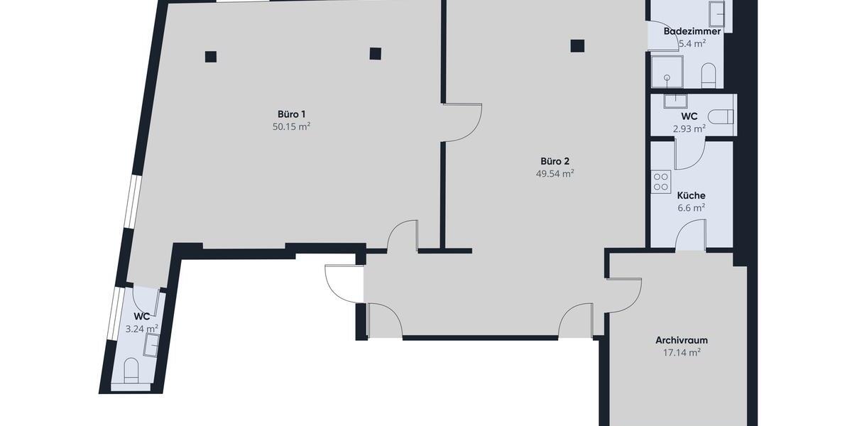 Gewerbeobjekt Aschaffenburg Österreicher Kolonie - 1.250&euro; | Angebot:24830742