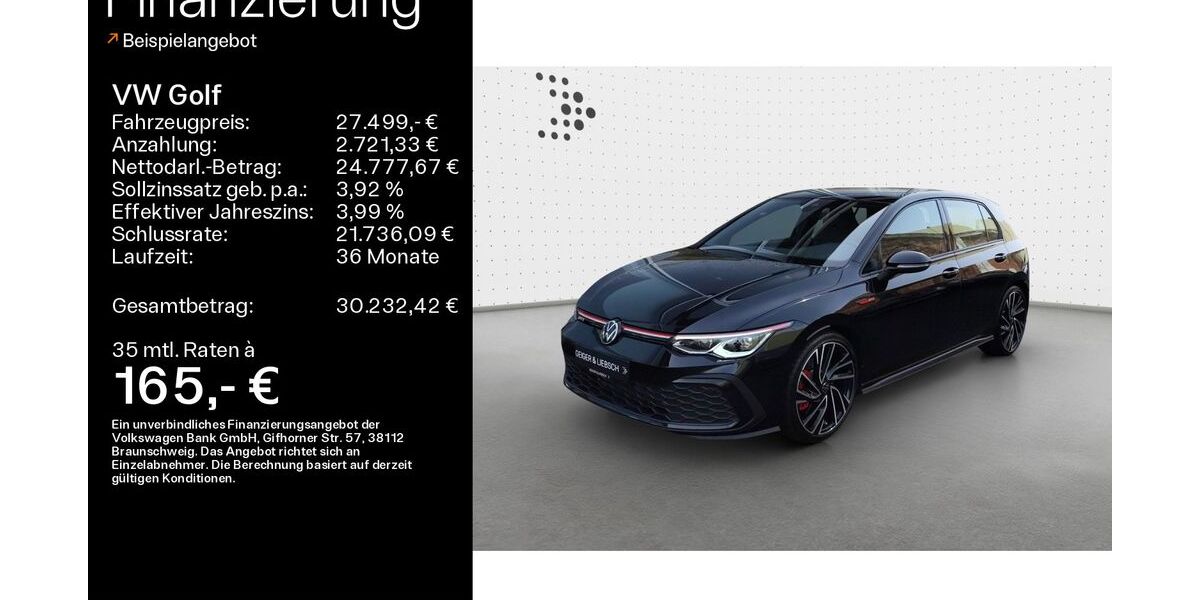 VW Golf 48.600 km 27.249 &euro; Linsengericht 63589