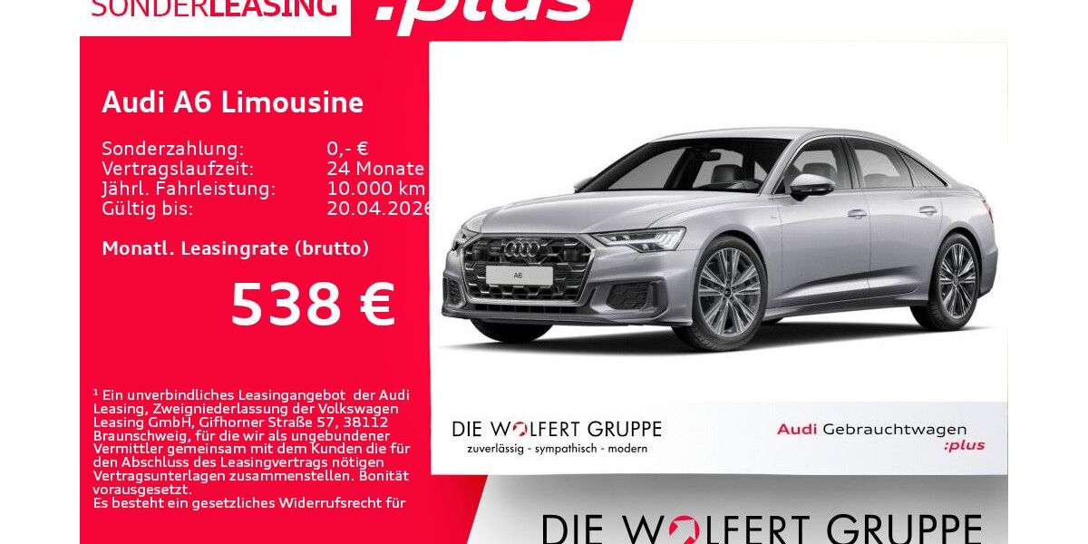 Audi A6 26.933 km 60.515 &euro; Großwallstadt 63868