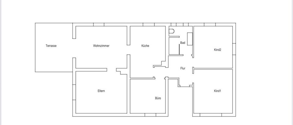 Erdgeschoßwohnung Röllbach - 5 Zimmer, 118 m&sup2;, 1.150&euro; | Angebot:26300377