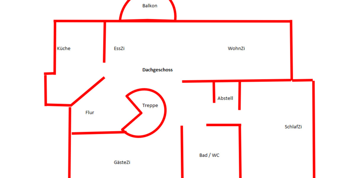 Dachgeschoßwohnung Erlenbach am Main - 3 Zimmer, 72 m&sup2;, 850&euro; | Angebot:25642023