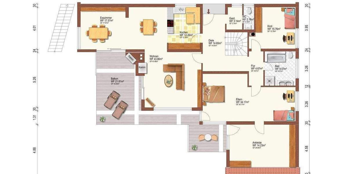 Einfamilienhaus Klingenberg am Main Röllfeld - 1 Zimmer, 477 m&sup2;, 1.290.000&euro; | Angebot:25678498