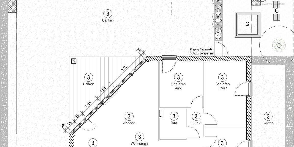 Etagenwohnung Rodgau Jügesheim - 4 Zimmer, 110 m&sup2;, 559.000&euro; | Angebot:26824840