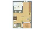 Etagenwohnung Aschaffenburg Gailbach - 1 Zimmer, 25 m&sup2;, 390&euro; | Angebot:26589170