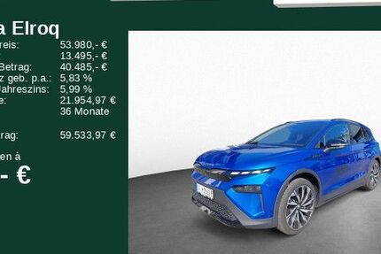Skoda Elroq 8.900 km 53.980 &euro; Rödermark 63322