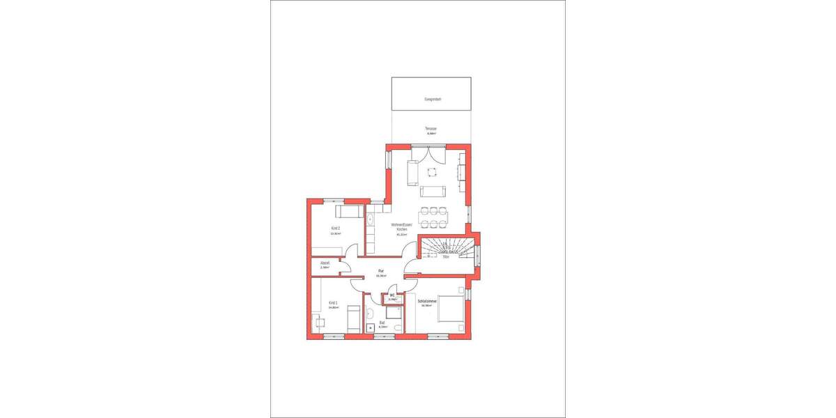 Etagenwohnung Mainaschaff - 4 Zimmer, 113 m&sup2;, 509.000&euro; | Angebot:25705970
