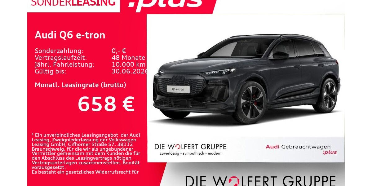Audi Q6 e-tron 25.222 km 65.710 &euro; Großwallstadt 63868