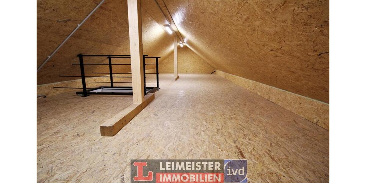 Dachgeschoßwohnung Haibach - 3 Zimmer, 83 m&sup2;, 1.190&euro; | Angebot:26621790